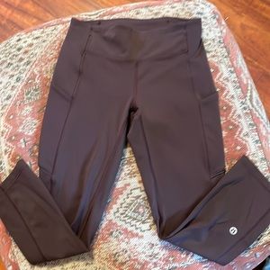 Lululemon Brown Capri leggings